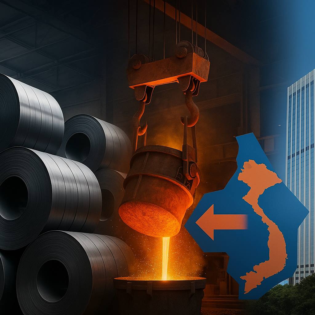 Toàn cảnh ngành thép Việt Nam cuối tháng 5/2025: Ổn định nội địa, áp lực quốc tế gia tăng